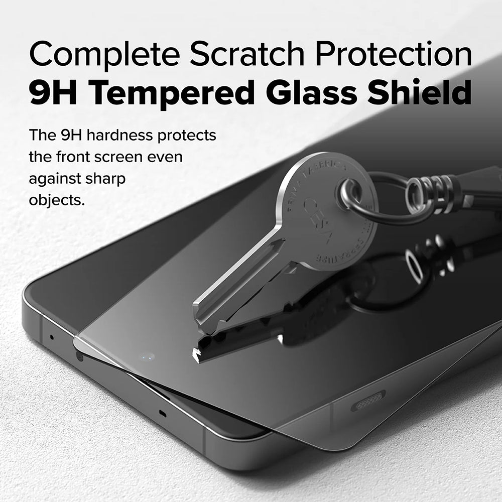 Ringke skjermbeskytter for OnePlus 13R, Herdet glass, Full lim, Sett med 2 stykker