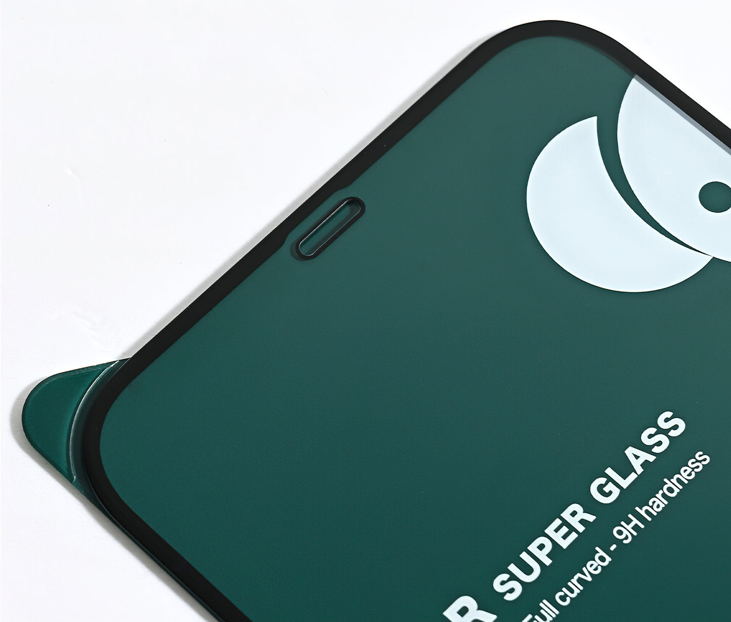 Skjermbeskyttelse Bear Super Hard for Apple iPhone 17, Herdet glass, Full lim, 3D, Svart
