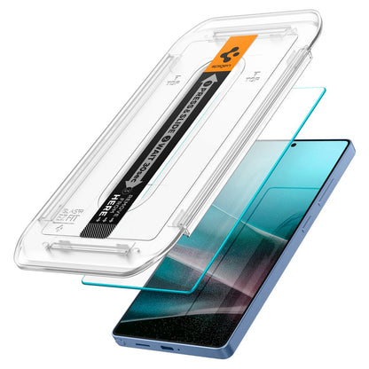Skjermbeskytter Spigen GlastR EZ FIT HD for Samsung Galaxy S25 Ultra S938, Herdet glass, Full lim, Sett med 2 stykker AGL09082