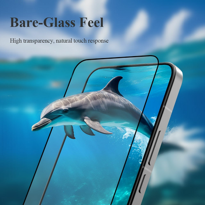 Lereach skjermbeskyttelsesfilm for Xiaomi Poco X8 Pro Max, Herdet glass, Full lim, Svart