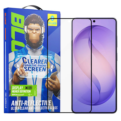 Beskyttelsesfolie Blueo Anti-Reflective HD for Samsung Galaxy S26 Ultra S948, Herdet Glass, Full Lim, Svart