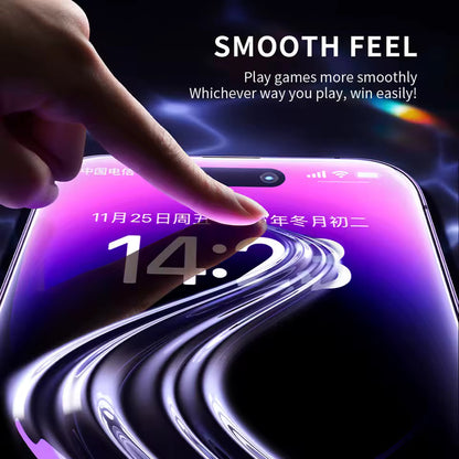 Beskyttelsesfilm Blueo Anti-Static HD for Samsung Galaxy S26 Plus S947, Herdet Glass, Full Lim, Svart