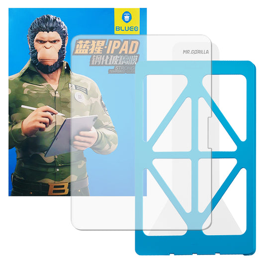 Blueo HD Applicator Pro skjermbeskyttelsesfilm for Apple iPad (2025) / (2022), Herdet glass, Full lim