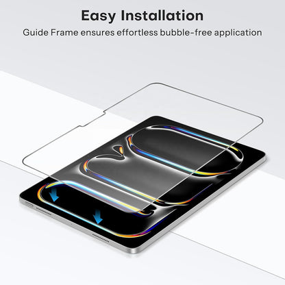 Blueo HD skjermbeskyttelsesfilm for Apple iPad Air 11 (2024), Herdet glass, Full lim