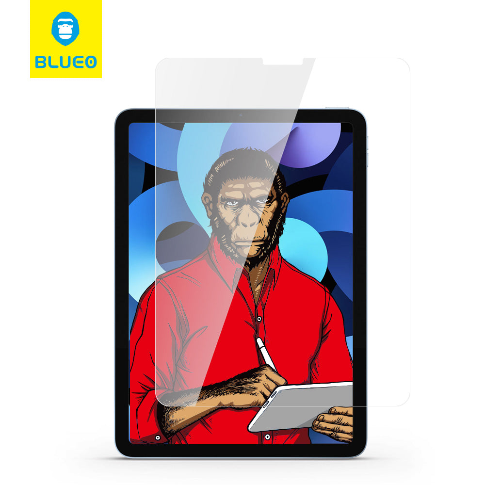 Blueo HD skjermbeskyttelsesfilm for Apple iPad Air 11 (2024), Herdet glass, Full lim