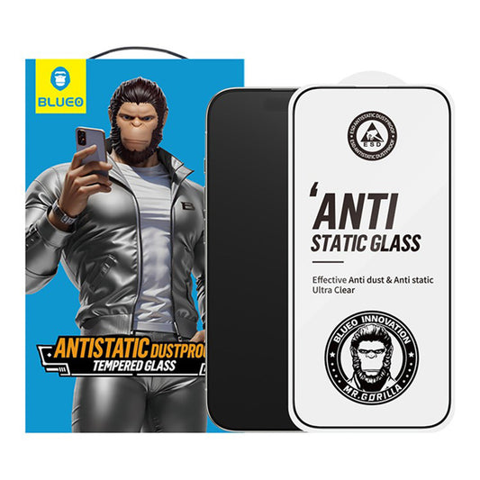 Beskyttelsesfilm Blueo HD for Apple iPhone 17 Air, Herdet glass, Full lim, 2.5D, Sett med 5 stykker