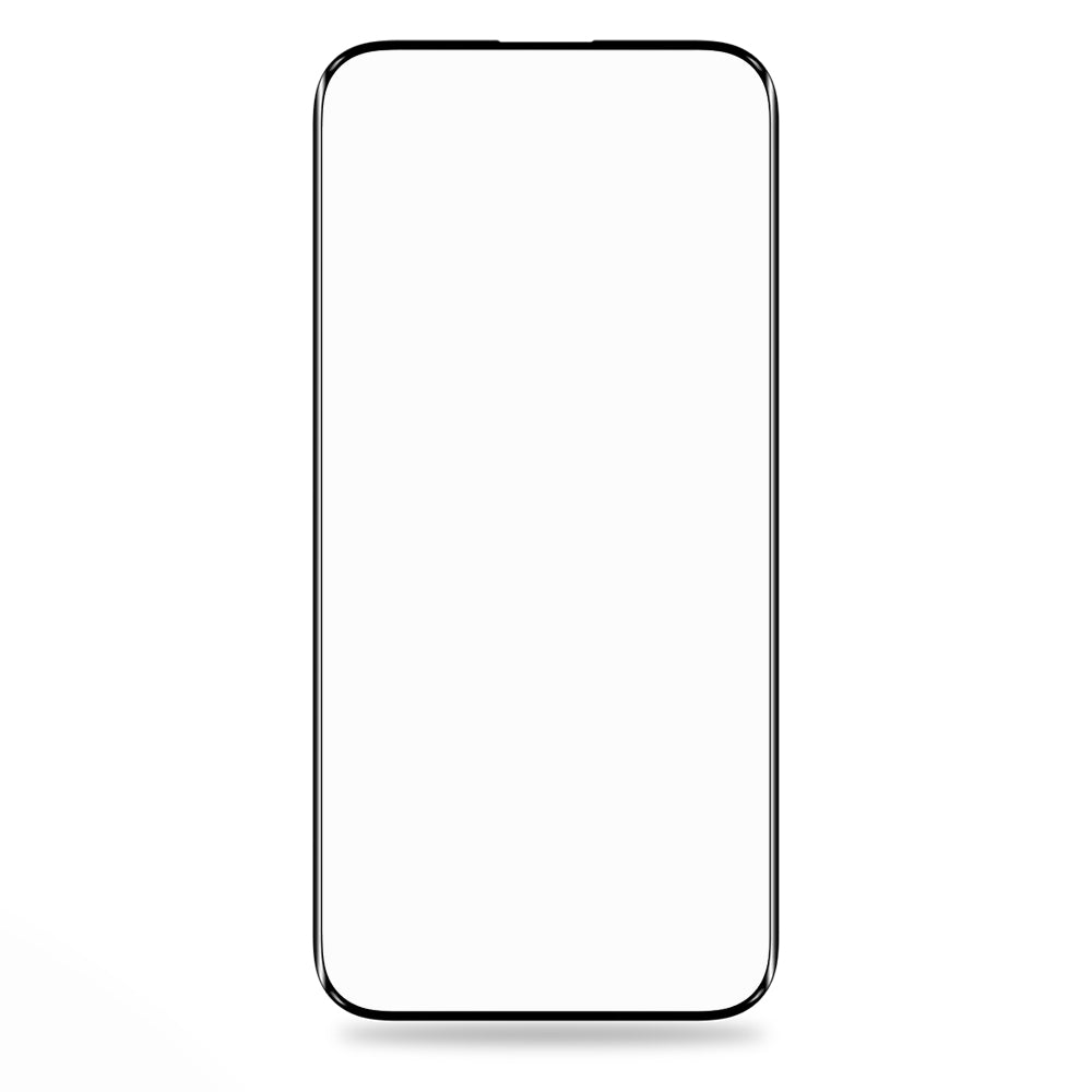 Blueo Silk HD skjermbeskyttelsesfilm for Apple iPhone 16 / 15, Herdet glass, Full lim, Sett med 5 stk, 2.5D, Svart