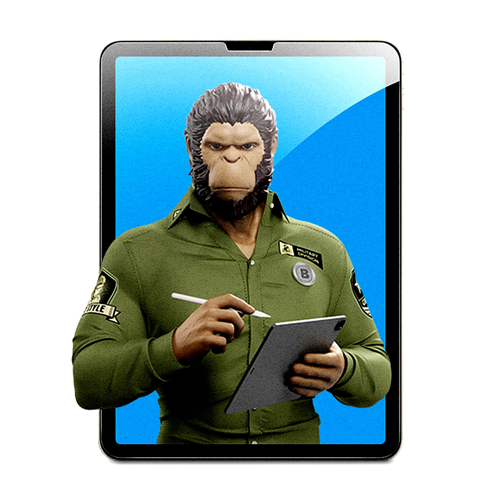 Blueo Special Writing skjermbeskytter for Apple iPad Pro 12.9 (2022) / Pro 12.9 (2021) / Pro 12.9 (2020), Plast