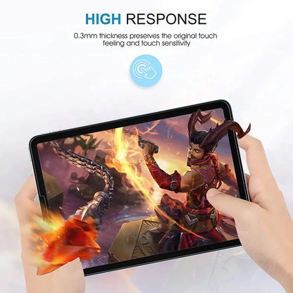 Clear Lito Classic skjermbeskyttelse for Apple iPad (2025) / (2022), Herdet glass, Full lim, 2.5D