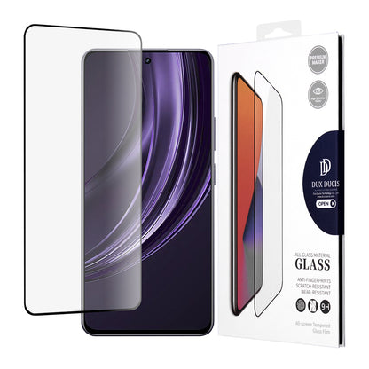 Skjermbeskyttelse DUX DUCIS for Realme 13+, Herdet glass, Edge Glue, Svart