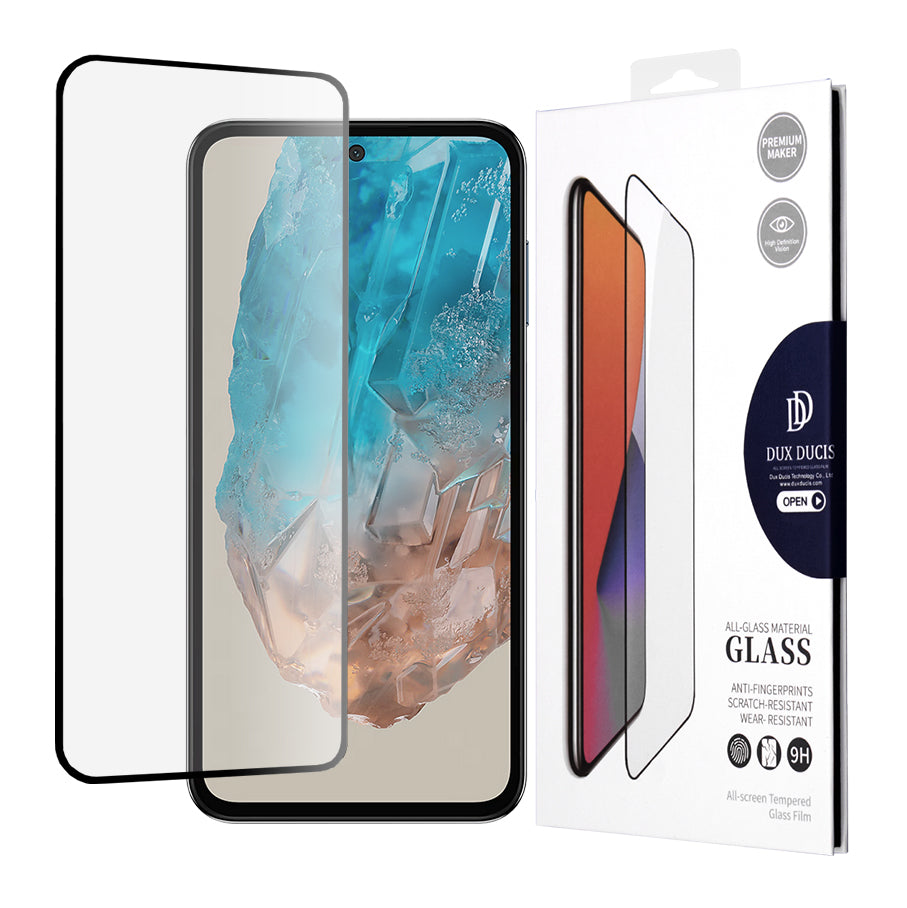 Skjermbeskyttelse DUX DUCIS for Samsung Galaxy M35, Herdet Glass, Edge Glue, Svart