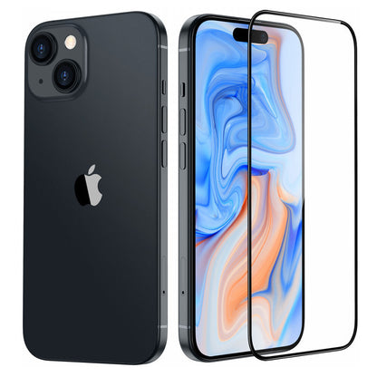 Beskyttelsesfilm ESR Armorite for Apple iPhone 15 Plus, Herdet Glass, Full Lim, Svart