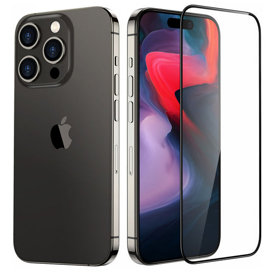 ESR Armorite UltraFit skjermbeskyttelse for Apple iPhone 18 Pro, Herdet glass, Full lim, Sett med 3 stk, Svart