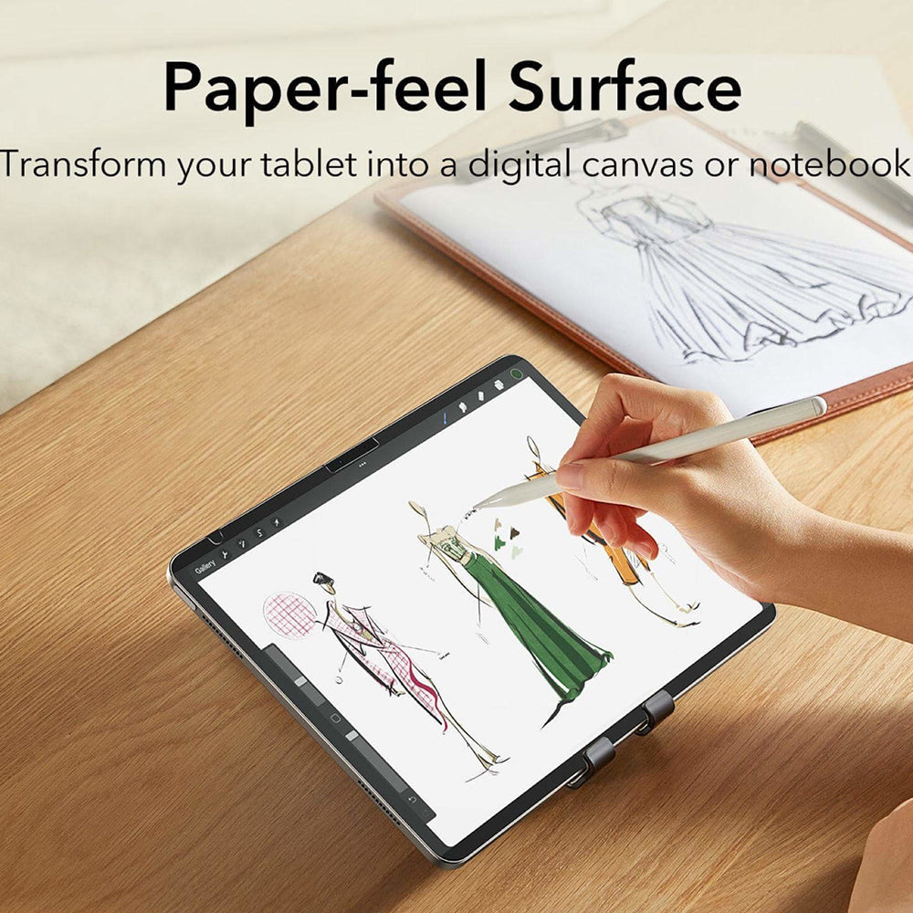 Beskyttelsesfolie ESR Paper Feel Magnetic for Apple iPad (2025) / (2022), Plast