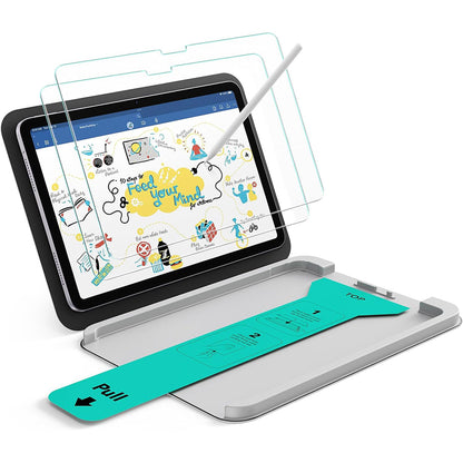 Beskyttelsesfolie ESR Paper Feel UltraFit for Apple iPad (2025) / (2022), Plast, Sett med 2 stykker