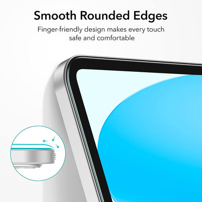 Beskyttelsesfilm ESR-skjerm for Apple iPad (2025) / (2022), Herdet glass, Full lim, Sett med 2 stykker