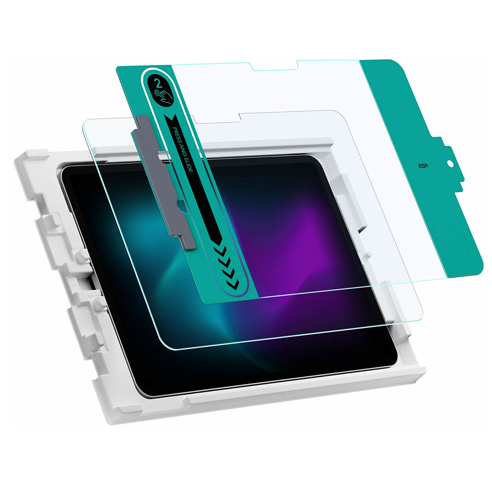 ESR skjermbeskyttelse for Apple iPad Air 11 (2026) / Air 11 (2025), Herdet glass, Full lim