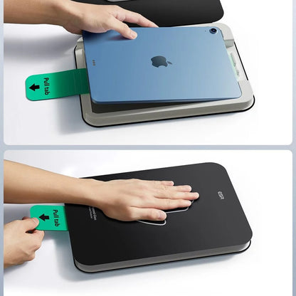 Beskyttelsesfilm ESR UltraFit for Apple iPad (2025) / (2022), Herdet glass, Full lim, Sett med 2 stykker