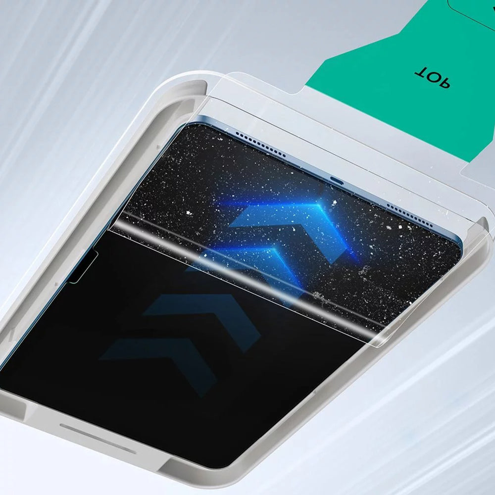 Beskyttelsesfilm ESR UltraFit for Apple iPad (2025) / (2022), Herdet glass, Full lim, Sett med 2 stykker