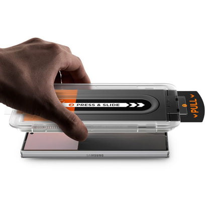 Spigen GlastR EZ FIT Pro HD Privacy Skjermbeskytter for Samsung Galaxy Z Fold8 Ultra F976, Herdet Glass, Full Lim, Sett med 2 stk