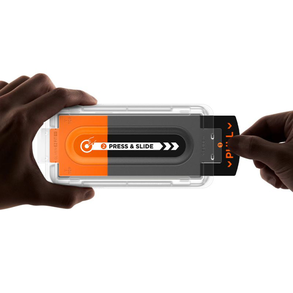 Spigen GlastR EZ FIT Pro HD Privacy Skjermbeskytter for Samsung Galaxy Z Fold8 Ultra F976, Herdet Glass, Full Lim, Sett med 2 stk