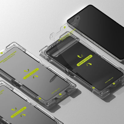 Beskyttelsesfolie for innvendig skjerm Ringke Dual Easy Pro for Samsung Galaxy Z Flip7 F766, Plast, Sett med 2 stykker