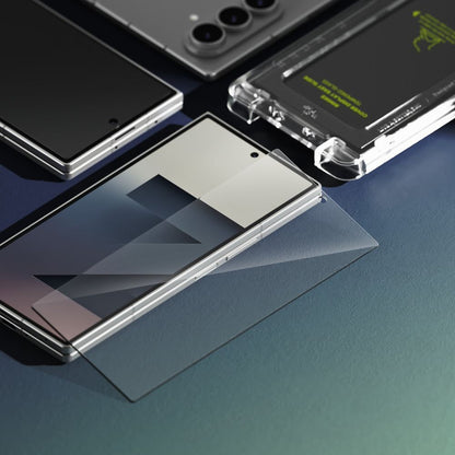 Beskyttelsesfilm Ringke Easy Slide for Samsung Galaxy Z Fold7 F966, Herdet glass, Full lim, Sett med 2 stykker