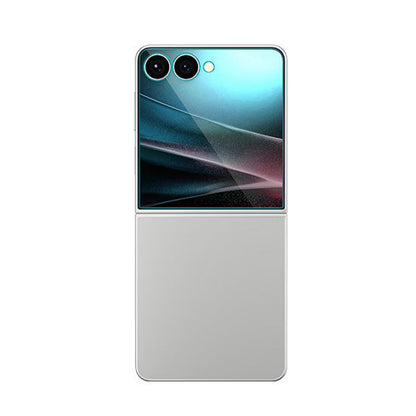 Beskyttelsesfolie Spigen GlastR EZ FIT for Samsung Galaxy Z Flip7 F766, Herdet Glass, Full Lim, Sett med 2 stykker AGL09585