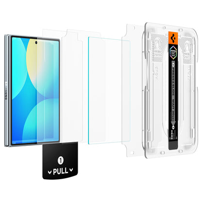 Spigen GlastR EZ FIT Pro HD skjermbeskyttelse for Samsung Galaxy Z Fold8 F971, Herdet glass, Full lim AGL11942