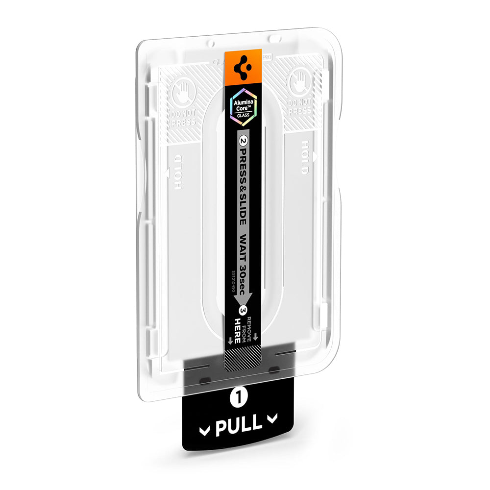 Beskyttelsesfilm for utvendig skjerm Spigen GlastR EZ FIT Pro HD for Samsung Galaxy Z Fold8 F971, Herdet glass, Full lim, Sett med 2 stk AGL11943