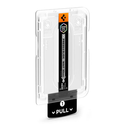 Beskyttelsesfilm for utvendig skjerm Spigen GlastR EZ FIT Pro HD for Samsung Galaxy Z Fold8 F971, Herdet glass, Full lim, Sett med 2 stk AGL11943