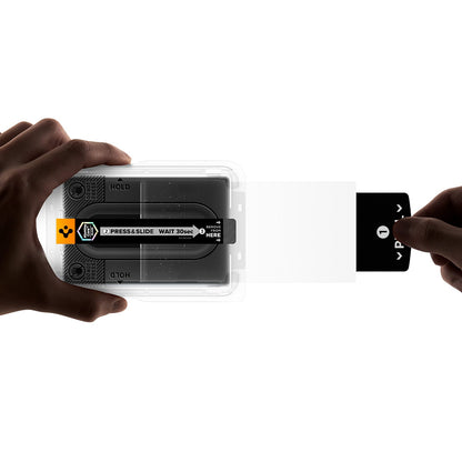 Beskyttelsesfilm for utvendig skjerm Spigen GlastR EZ FIT Pro HD for Samsung Galaxy Z Fold8 F971, Herdet glass, Full lim, Sett med 2 stk AGL11943