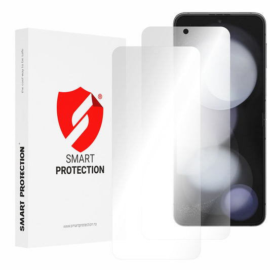 Innvendig skjermbeskyttelse Smart Protection Premium Classic for Samsung Galaxy Z Flip5 F731, plast, sett med 2 stk