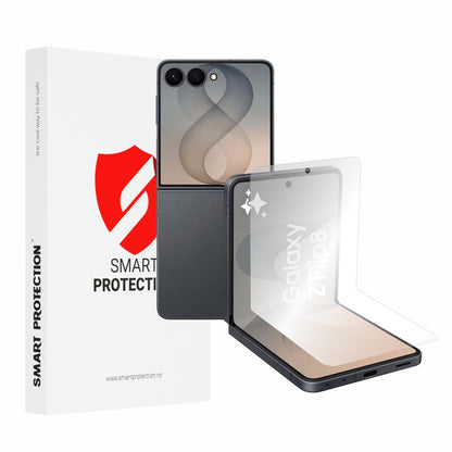 Smart Protection Premium Classic Innvendig Skjermbeskyttelse for Samsung Galaxy Z Flip8 F776, Plast, Sett med 2 stk