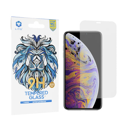 Lito Classic skjermbeskyttelse for Apple iPhone 11 Pro Max / XS Max, Herdet glass, Full lim, 2.5D