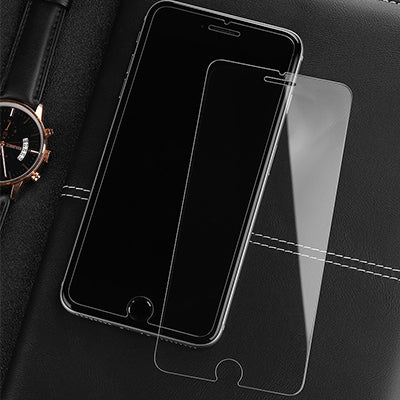 Lito Classic skjermbeskyttelse for Apple iPhone SE (2022) / SE (2020) / 8 / 7, Herdet glass, Full lim, 2.5D