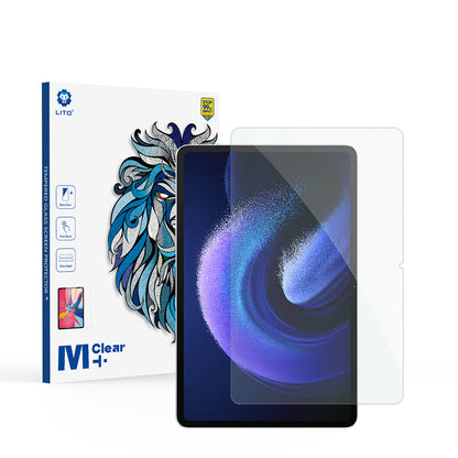 Lito Classic skjermbeskyttelse for Xiaomi Pad 6 / 6 Pro, Herdet glass, Full lim, 2.5D