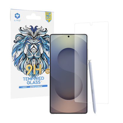 Lito Classic Ultra Thin skjermbeskyttelsesfilm for Samsung Galaxy S25 Ultra S938, Herdet glass, Full lim, 2.5D