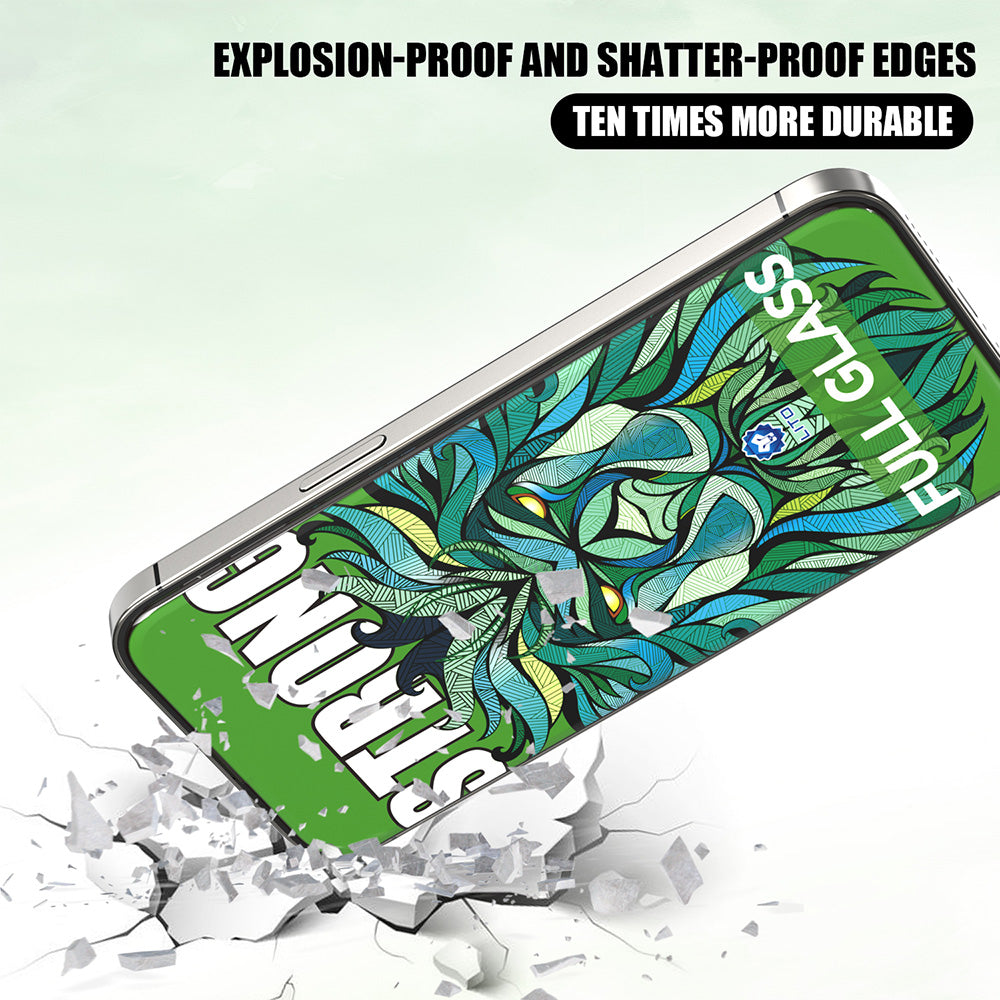 Skjermbeskytter Lito D+ Max Strong for Apple iPhone 17 Pro Max, Herdet Glass, Full Lim, Svart