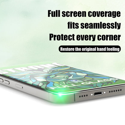Skjermbeskytter Lito D+ Max Strong for Apple iPhone 17 Pro Max, Herdet Glass, Full Lim, Svart