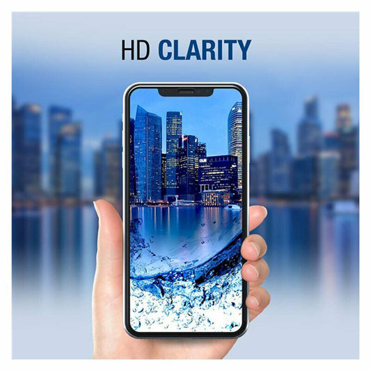 Beskyttelsesfilm Lito skjerm for Apple iPhone 17 Pro Max, Herdet glass, Full lim, 2.5D, Svart