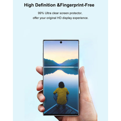 Lito skjermbeskyttelsesfilm for Samsung Galaxy S7 edge G935, Herdet glass, UV-lim, 3D