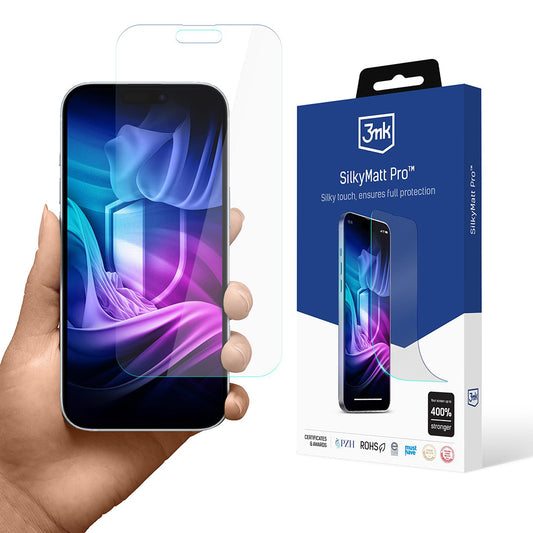 Beskyttelsesfolie Matte 3MK Silky Pro for Apple iPhone 17 Pro Max, Plast