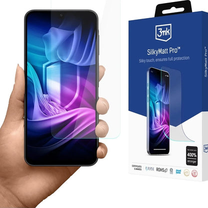 Matt skjermbeskyttelsesfilm 3MK Silky Pro for Samsung Galaxy A17 4G / A17 5G / A16 5G A166 / A16 4G A165, plast