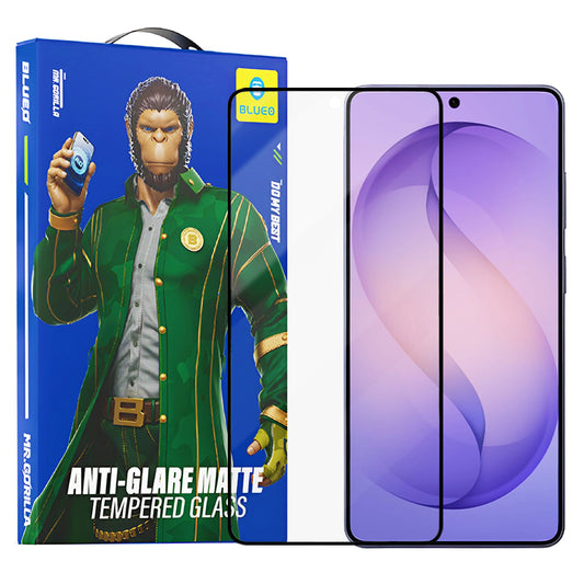 Beskyttelsesfolie Matte Blueo Anti-Glare for Samsung Galaxy S26 Ultra S948, Herdet Glass, Full Lim, Svart