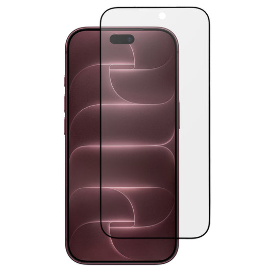 Blueo Matte Anti-Reflective HD skjermbeskytter for Apple iPhone 18 Pro Max, herdet glass, full limflate, svart