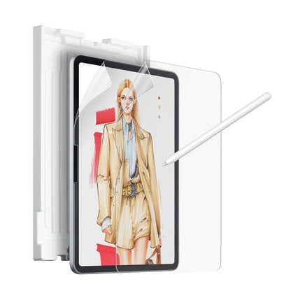Beskyttelsesfolie Matte ESR Paper Feel for Apple iPad Air 13 (2025) / Air 13 (2024), Plast, Full Lim, Sett med 2 stykker