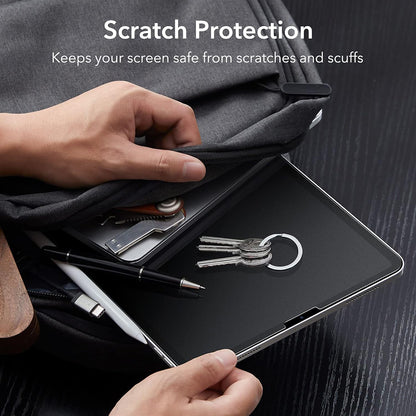 Matt ESR Paper Feel skjermbeskyttelsesfolie for Apple iPad Pro 12.9 (2022) / Pro 12.9 (2021) / Pro 12.9 (2020), Plast, Sett med 2 stykker