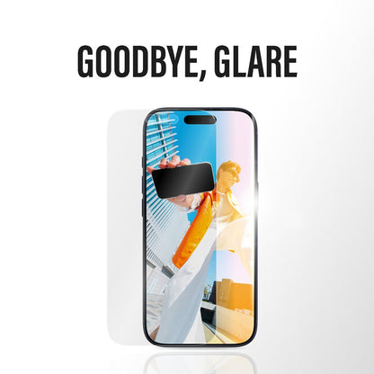 Beskyttelsesfolie Matte PanzerGlass Armor EasyAligner for Apple iPhone 17 Air, Herdet Glass, Full Lim