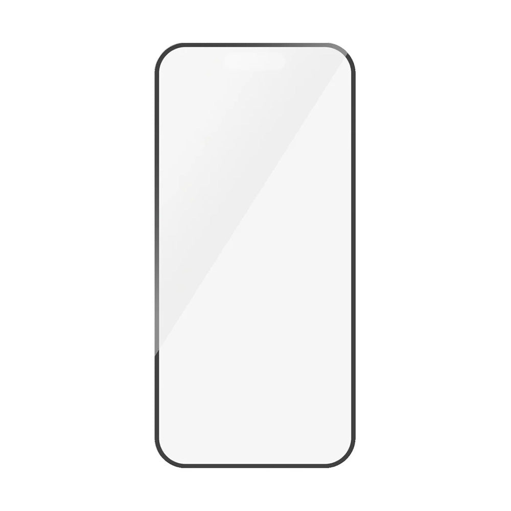 Beskyttelsesfolie Matte PanzerGlass Ultra-Wide Fit Gaming for Apple iPhone 16 Pro, Herdet Glass, Full Lim, Svart